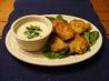 Chickpea Fritters With Hot Pepper Mayonnaise