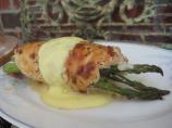 Nif's Asparagus Stuffed Chicken Breast With Hollandaise Sauce