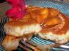Autumn Apple Pancakes With Walnut Caramel Syrup. Recipe by Annacia