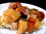 Sweet 'n' Sour Sausage-Crock Pot