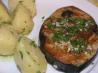 Tuna Steak With Dalmatian Lemon-Garlic Sauce