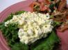 Open-Faced Egg Salad and Watercress Sandwich. Recipe by KateL