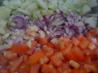 Salat Katzutz - "chopped Salad" (Israeli Salad). Recipe by Mivashel