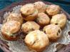 Pesto Surprise Muffins. Recipe by Chef Catherine Hofstad