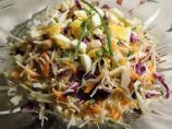 Coleslaw With Peanuts and Raisins