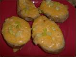 Twice-baked Cheddar Potatoes