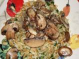 Lemon Orzo With Mushrooms and Pine Nuts. Photo by Marz