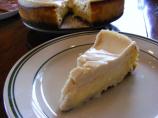 Cheese Pie With Sour Cream Topping