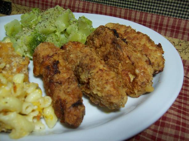 Delish Buttermilk Fried Chicken Strips. Photo by Chef shapeweaver &copy;