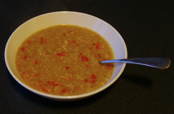 Indian Spiced Lentil Soup. Photo by CanadianEmily