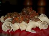 Saucy Beef Tips With Egg Noodles  (Inspired by Dream Dinners). Photo by sbera007