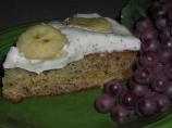 Banana Cake With Poppy and Lemon Cream