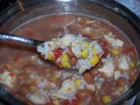 Kicked up Chicken and Rice Soup. Photo by QueenJellyBean