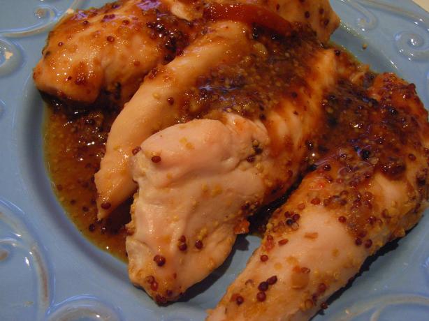 Apricot-Dijon Chicken. Photo by katew