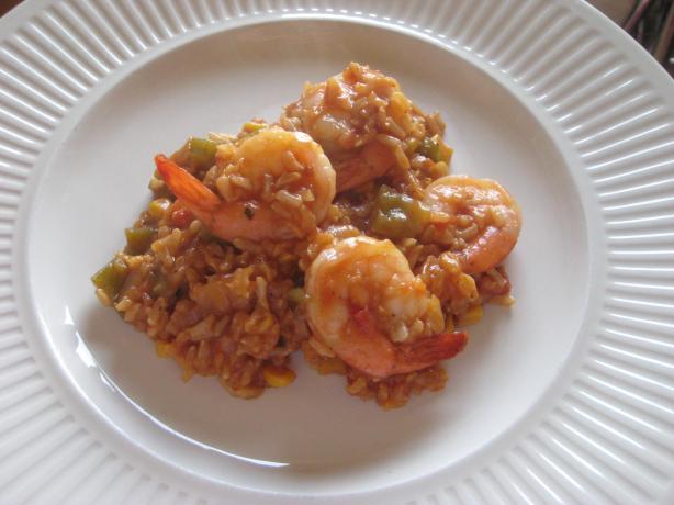 Healthy Shrimp Jambalaya. Photo by magpie diner