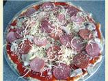 Easy Peezy Pizza Dough (Bread Machine Pizza Dough). Photo by BirdyBaker