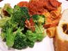 Broccoli With Sun-Dried Tomatoes and Roasted Garlic
