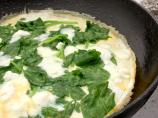 Nif's 1 Ww Pt. Light, Low Fat Spinach and Feta Omelette (Omelet)