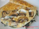 Nif's 1 Ww Pt. Light, Low Fat Mushroom Spinach Omelette (Omelet)