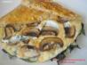 Nif's 1 Ww Pt. Light, Low Fat Mushroom Spinach Omelette (Omelet)