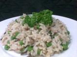 Parsleyed Rice With Peas