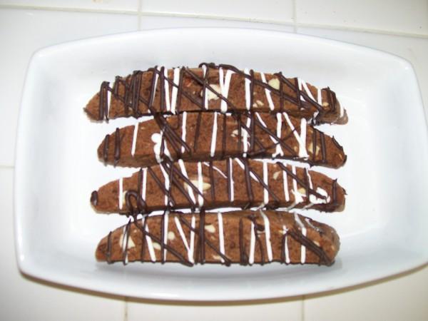 Chocolate Almond Biscotti. Photo by Varga Girl
