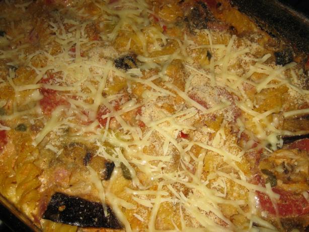 Pasta Bravo: Creamy Chicken Pasta Bake. Photo by threeovens
