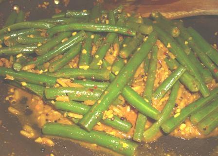 Achingya Thoren (Kerala Style Green Bean Curry). Photo by Karen Elizabeth