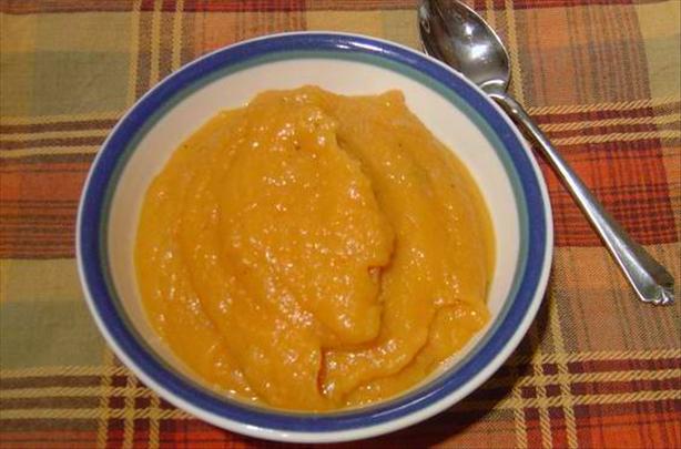 Easy Creamy No-Cream Potato Leek Soup. Photo by Chef Doozer