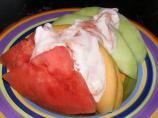 Melon Trio With  Lime & Yogurt (21 Day Wonder Diet : Day 1 )