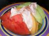 Melon Trio With  Lime & Yogurt (21 Day Wonder Diet : Day 1 ). Recipe by Sara 76