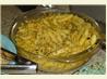 Thai Curry Penne with Ginger -Tomato Chutney. Recipe by GinnyP
