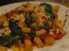 Spicy Thai Tofu With Red Bell Peppers and Peanuts. Recipe by carmenskitchen