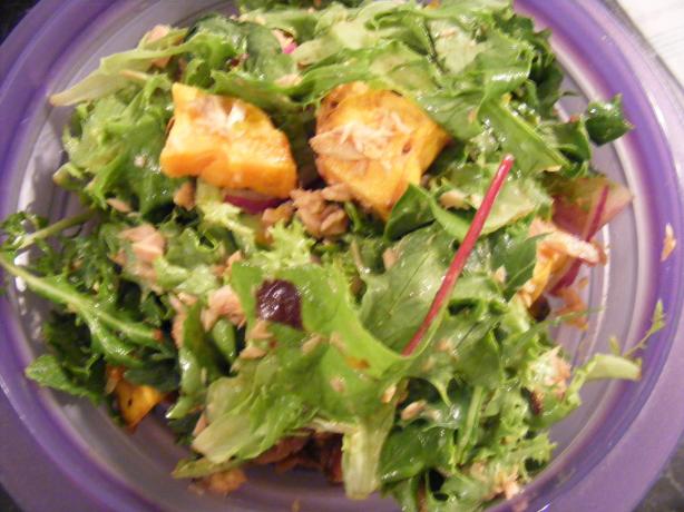 Orange, Kumara & Tuna Salad (21 Day Wonder Diet: Day 4). Photo by Sara 76