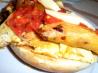 Pizza Bagel Omelets. Recipe by Sackville