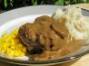 Salisbury Steak With Mushroom Gravy. Recipe by quick meal