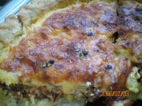 Cheesy Bacon & Sausage Breakfast Quiche