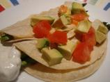 Asparagus Cheese Tacos