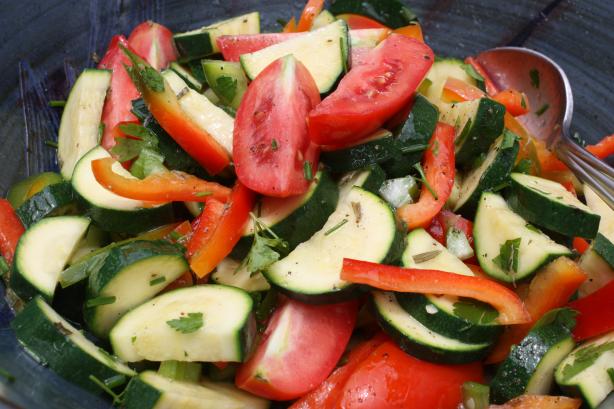 Zucchini Milano. Photo by Leggy Peggy