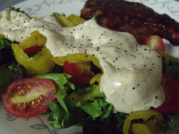 Kittencal's Creamy Greek Feta Salad Dressing. Photo by Darkhunter