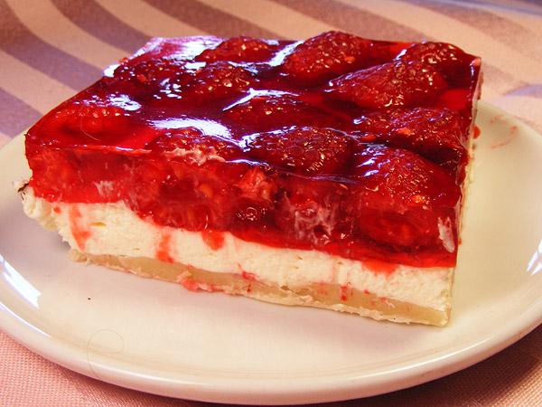 Raspberry Layered Dessert. Photo by Lavender Lynn