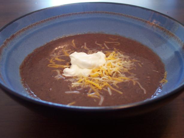 Seriously Seasoned Black Bean Soup. Photo by jrusk