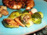 Caramelized Brussels Sprouts With Pecans