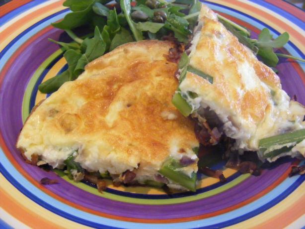 Asparagus Frittata With Rocket (21 Day Wonder Diet: Day 6). Photo by Sara 76