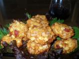 Prawn and Chorizo Cakes With Tomato Salsa