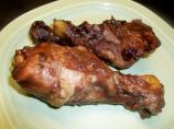 Cranberry Barbecued  Chicken. Photo by mightyro_cooking4u