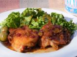 Cranberry Barbecued  Chicken