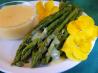 Asperge Violette: Violet Asparagus With Hollandaise Sauce