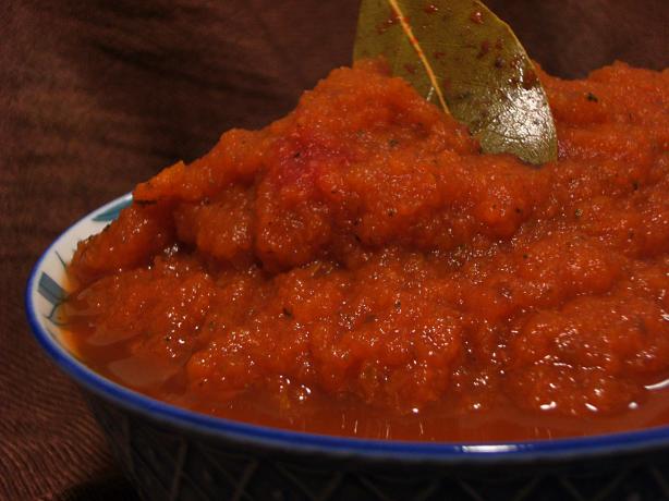 Basic Nomato Sauce (Tomato Free Tomato Sauce). Photo by Lalaloula