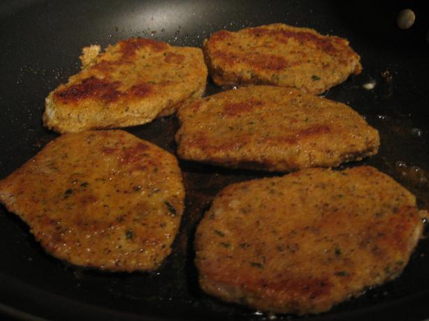 Pork Milanese With Creamy Caper Sauce. Photo by KPD